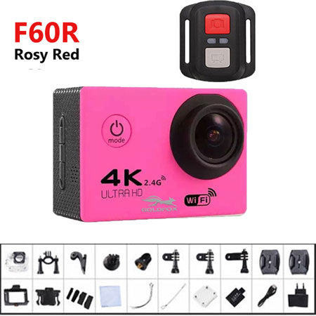 Newest Original GOLDFOX SJ 4000 4K Action Camera Full HD 4K WIFI 2.0" Screen Mini Helmet Go Waterproof pro Sports DV Camera 16MP