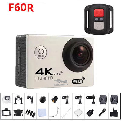 Newest Original GOLDFOX SJ 4000 4K Action Camera Full HD 4K WIFI 2.0" Screen Mini Helmet Go Waterproof pro Sports DV Camera 16MP