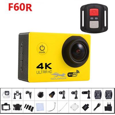 Newest Original GOLDFOX SJ 4000 4K Action Camera Full HD 4K WIFI 2.0" Screen Mini Helmet Go Waterproof pro Sports DV Camera 16MP