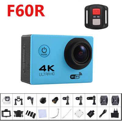 Newest Original GOLDFOX SJ 4000 4K Action Camera Full HD 4K WIFI 2.0" Screen Mini Helmet Go Waterproof pro Sports DV Camera 16MP