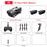 Visuo ZEN K1 GPS RC Drone with 4K HD Dual Camera Gesture Control 5G Wifi FPV Brushless Motor Flight 28mins Dron VS F11 B4W SG906