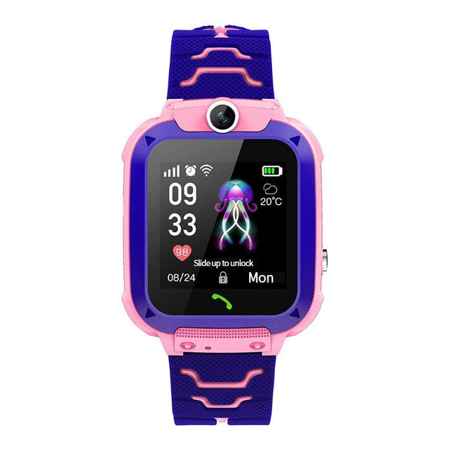 Q12 Smart Watch LBS Kid SmartWatches Baby Watch 1.44 Inch Waterproof Voice Chat GPS Finder Locator Tracker Anti Lost Monitor
