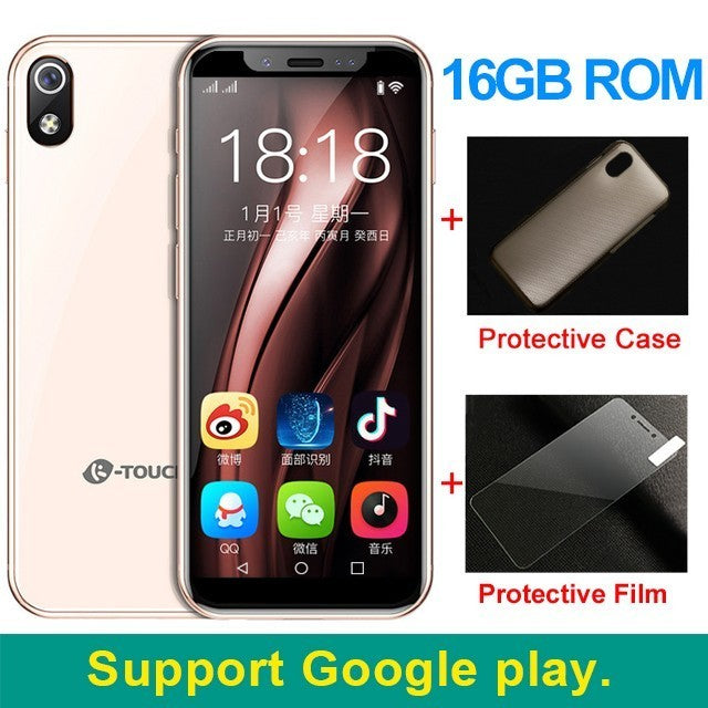 K-TOUCH mini smallest smartphone 3.5 inch android 8.1 Quad Core mobile phone Dual sim Unlocked small telephone touch cell phones