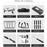 SG106 Wifi RC  Drone with 720P 1080P 4K HD Dual Camera  Quadrocopter FPV Drone Long Battery Life Toys For Boy Kids