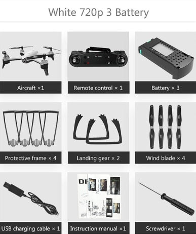 SG106 Wifi RC  Drone with 720P 1080P 4K HD Dual Camera  Quadrocopter FPV Drone Long Battery Life Toys For Boy Kids