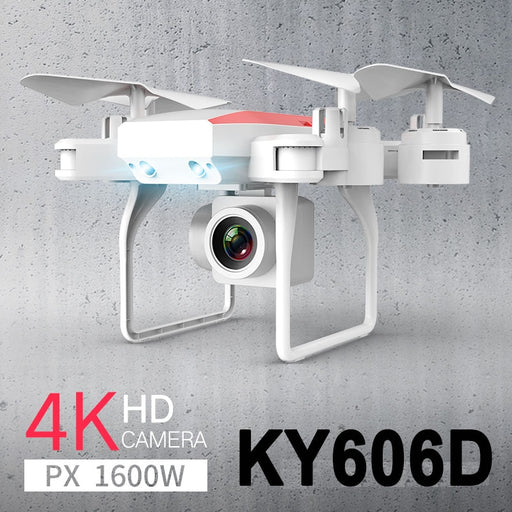 New professional KY606D RC Foldable Drone Quadcopter long fly time fpv Helicopter With 4K HD Wifi Camera VS ky601s drone