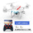 New professional KY606D RC Foldable Drone Quadcopter long fly time fpv Helicopter With 4K HD Wifi Camera VS ky601s drone