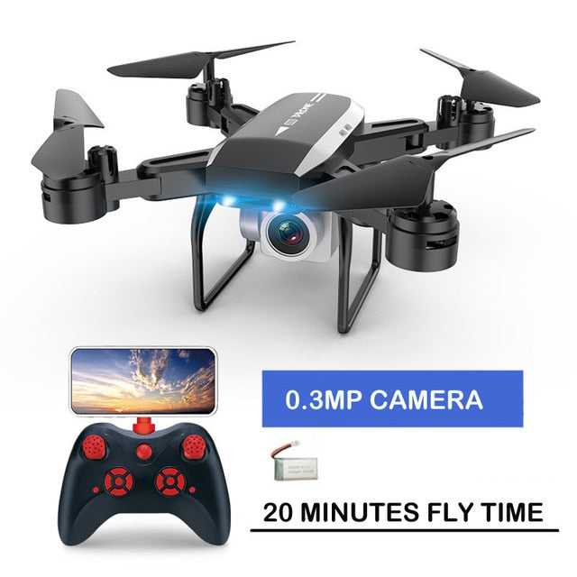 New professional KY606D RC Foldable Drone Quadcopter long fly time fpv Helicopter With 4K HD Wifi Camera VS ky601s drone