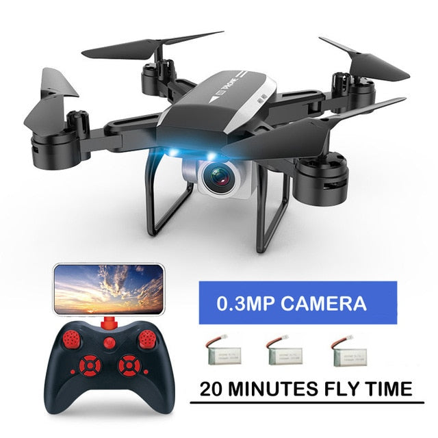 New professional KY606D RC Foldable Drone Quadcopter long fly time fpv Helicopter With 4K HD Wifi Camera VS ky601s drone