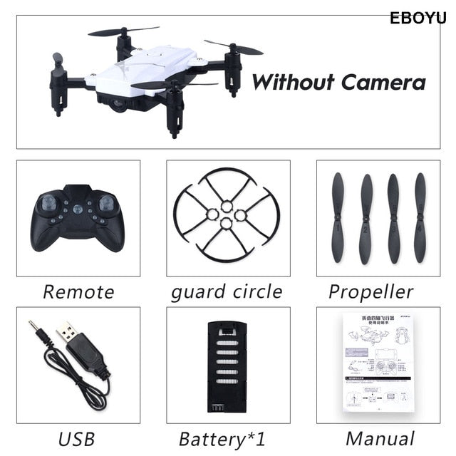 LF602 2.4G HZ Mini Fold RC Drone with 2.0MP / 0.3MP WiFi FPV camera Altitude Hold Headless Mode One Key Return RC Quadcopter