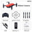 LF602 2.4G HZ Mini Fold RC Drone with 2.0MP / 0.3MP WiFi FPV camera Altitude Hold Headless Mode One Key Return RC Quadcopter