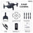 LF602 2.4G HZ Mini Fold RC Drone with 2.0MP / 0.3MP WiFi FPV camera Altitude Hold Headless Mode One Key Return RC Quadcopter