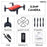 LF602 2.4G HZ Mini Fold RC Drone with 2.0MP / 0.3MP WiFi FPV camera Altitude Hold Headless Mode One Key Return RC Quadcopter