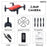 LF602 2.4G HZ Mini Fold RC Drone with 2.0MP / 0.3MP WiFi FPV camera Altitude Hold Headless Mode One Key Return RC Quadcopter