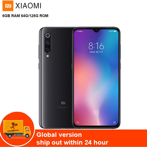 Xiaomi Mi 9 4G Mobile Cell Phone Phablet 6.39'' MIUI10 Qualcomm Snapdragon 855 Octa Core 2.84G 6GB 128GB 48MP Camera Fingerprint