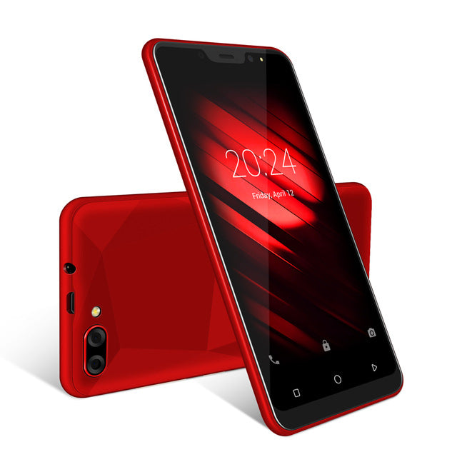 XGODY X27 Face ID Smartphone Android 9.0 1GB 16GB MTK6580 Quad Core 5 Inch 3G Dual Sim 5MP Camera GPS Mobile Phone 3D Back Cover
