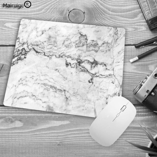 Mairuige Promotion Russia Your Own Mats Colorful Marble Laptop Gaming Mice Mousepad Rubber Game Mouse Pad Luxury Unique Mousepad