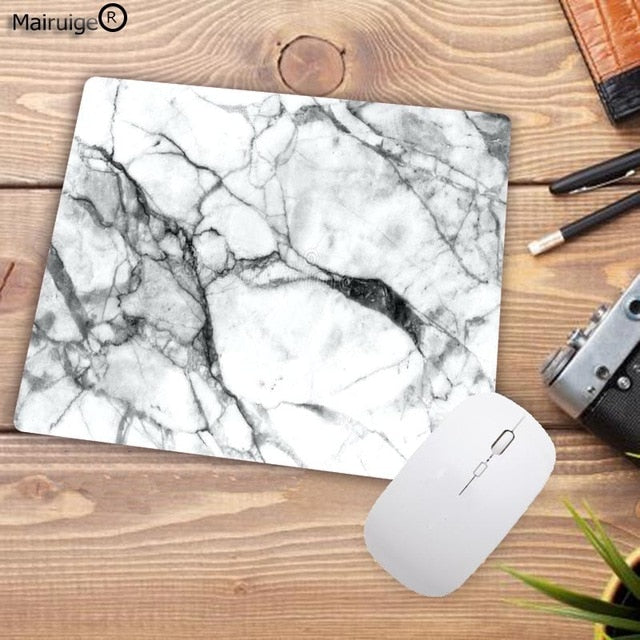 Mairuige Promotion Russia Your Own Mats Colorful Marble Laptop Gaming Mice Mousepad Rubber Game Mouse Pad Luxury Unique Mousepad