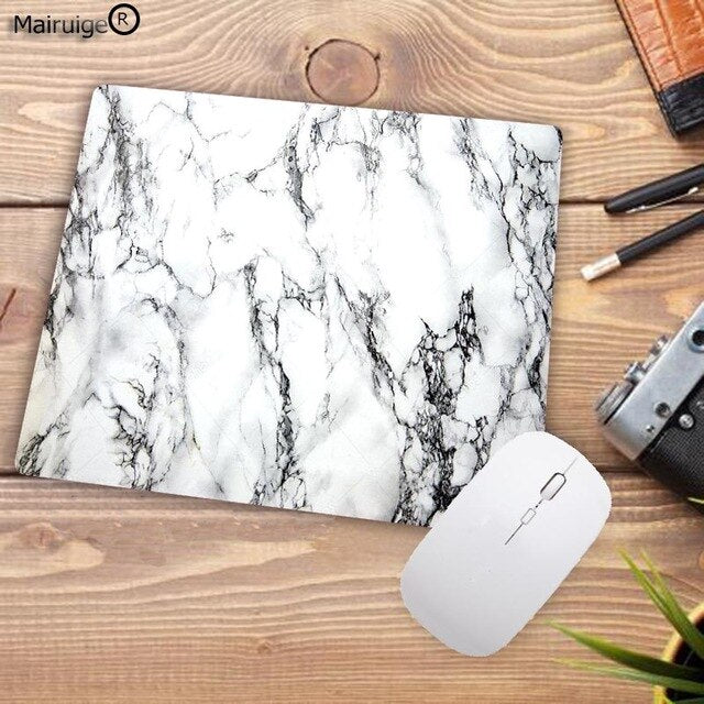 Mairuige Promotion Russia Your Own Mats Colorful Marble Laptop Gaming Mice Mousepad Rubber Game Mouse Pad Luxury Unique Mousepad