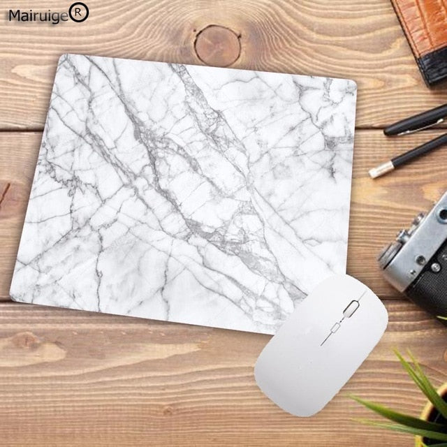 Mairuige Promotion Russia Your Own Mats Colorful Marble Laptop Gaming Mice Mousepad Rubber Game Mouse Pad Luxury Unique Mousepad