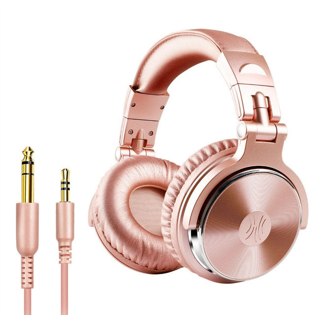 Oneodio Professional Studio Headphones DJ Stereo Headphones Studio Monitor Gaming Headset 3.5mm 6.3mm Cable For Xiaomi Phones PC