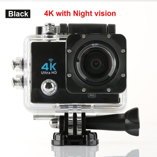 Qriginal hero Action Camera 4K/30FPS Ultra HD WIFI 1080P/60fps 170 Lens Diving Waterproof 30M go DV Helmet Camera Sports pro 4/7
