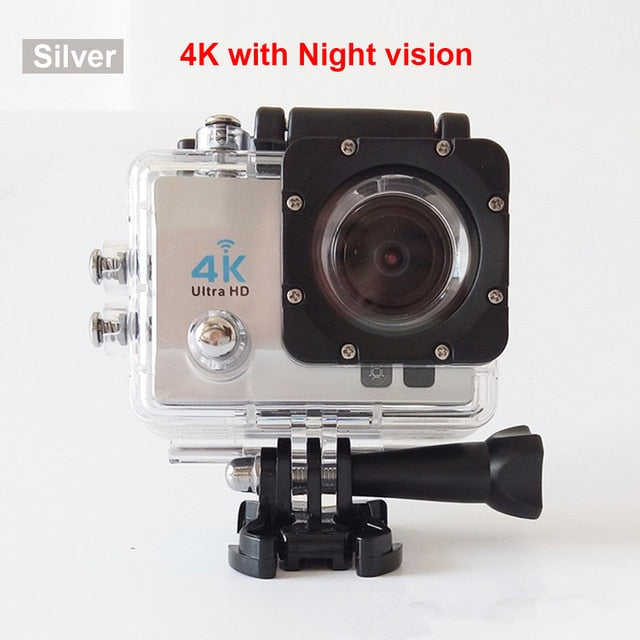 Qriginal hero Action Camera 4K/30FPS Ultra HD WIFI 1080P/60fps 170 Lens Diving Waterproof 30M go DV Helmet Camera Sports pro 4/7