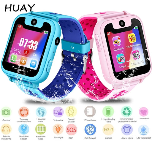 Kids watch Smart GPS tracker watches camera MTK2503 GPS LBS SOS Call back SIM Location Device Flashlight Children watches Q6S