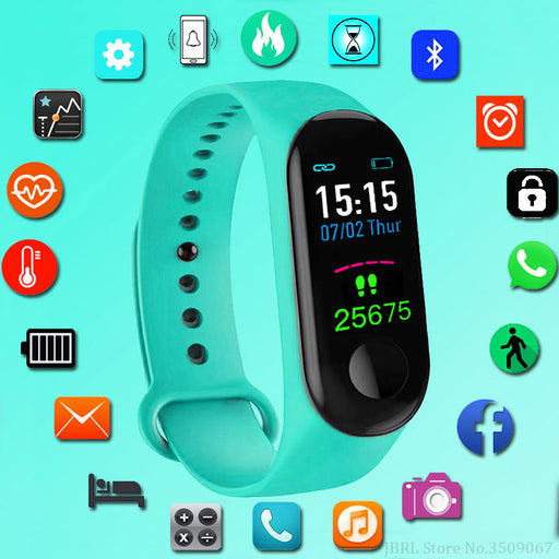Sport Bracelet Smart Watch Kids Watches Children For Girls Boys Child Students Smart Clock Fitness Tracker Fashion Smart-watch