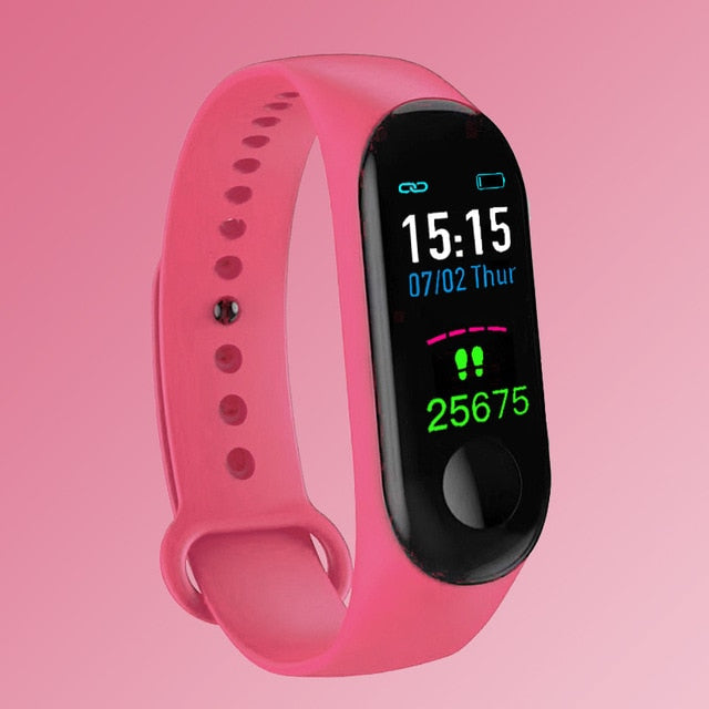 Sport Bracelet Smart Watch Kids Watches Children For Girls Boys Child Students Smart Clock Fitness Tracker Fashion Smart-watch