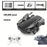 Upgraded D2 Foldable Mini Drone With RC Quadrocopter With Camera HD Quad-Counter With High Hold RC Helicopter With Headless Mode