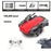 Upgraded D2 Foldable Mini Drone With RC Quadrocopter With Camera HD Quad-Counter With High Hold RC Helicopter With Headless Mode