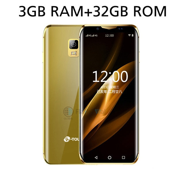 K-Touch I10 Super mini 4G Mobile Phone MTK6737 Quad Core 3.46Inch Curved Screen Smartphone 3GB 64GB Android 8.1 Cell Phone