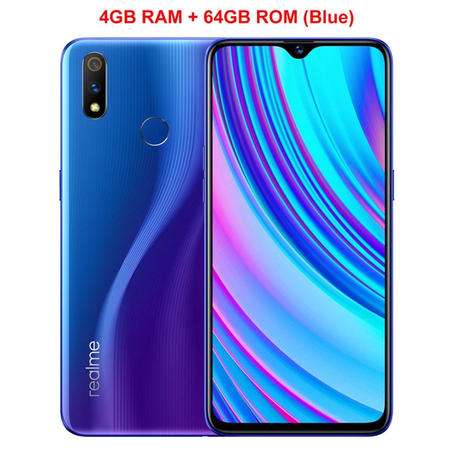Original Realme X Lite Mobile Phone 6.3 inch 4GB RAM 64GB ROM Snapdragon 710 Octa Core Android 9.0  Dual Rear Camera Smartphone