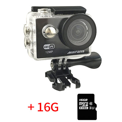 Ultra HD 4K 10FPS action Camera Wifi Camcorders 12MP go cam 4 K W9R deportiva 2 inch Waterproof Sport Camera pro 1080P 30fps cam