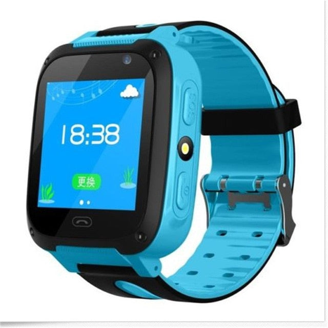 Kids Smart Wrist Watch Anti-lost Safe GPS Tracker SOS Call Waterproof For Android iOS Act As Phones Children Watches