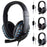 Gaming Headphones Professional PC Gamer Headset 3.5mm Wired Computer Virtual Surround Bass Ear with Mic Game Headset for Phone
