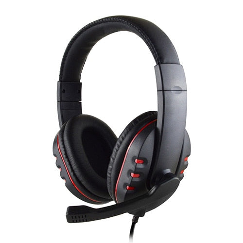 Gaming Headphones Professional PC Gamer Headset 3.5mm Wired Computer Virtual Surround Bass Ear with Mic Game Headset for Phone