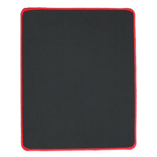 1 Non Slip Wear Resistant Computer Notebook Soft Edge Seamed Mouse Pad Office Rubber Fabric Mat