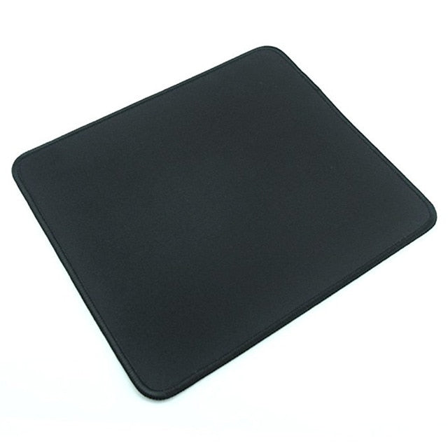 1 Non Slip Wear Resistant Computer Notebook Soft Edge Seamed Mouse Pad Office Rubber Fabric Mat