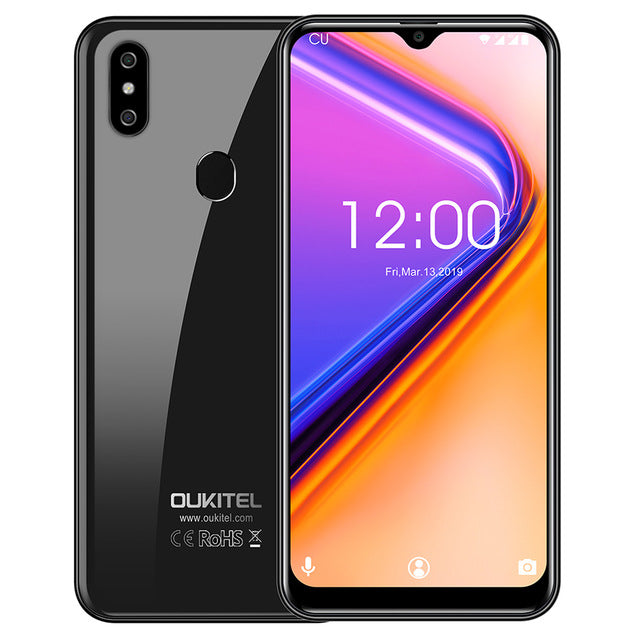original OUKITEL C15 PRO 6.1"FHD 19:9 Water Drop screen 3GB 32GB Android 9.0 MT6761 Quad Core smartphone 4G mobile phone PK Y8