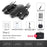 Newest Thor Professional Quadcopter Drones Optical Flow Folding Fixed High 1080p FPV HD Camera Four-axis Aircraft RC Helicopters