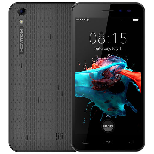 Original Homtom HT16 Android 6.0 5.0 inch 3G Smartphone MTK6580 1.3GHz 1GB RAM 8GB ROM Wakeup Gesture GPS A-GPS Mobile Phone