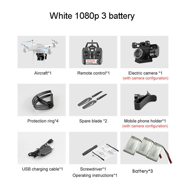 Upgraded S32T fpv Quadcopter With 4K Camera ESC HD 20mp adjustable Camera selfie Drone RC Helicopters 4-axis Aircraft flying toy