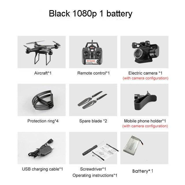 Upgraded S32T fpv Quadcopter With 4K Camera ESC HD 20mp adjustable Camera selfie Drone RC Helicopters 4-axis Aircraft flying toy