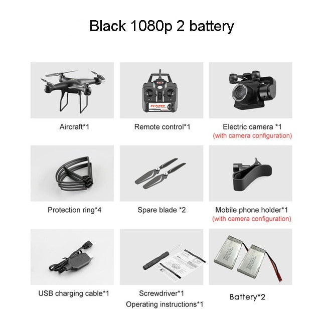 Upgraded S32T fpv Quadcopter With 4K Camera ESC HD 20mp adjustable Camera selfie Drone RC Helicopters 4-axis Aircraft flying toy