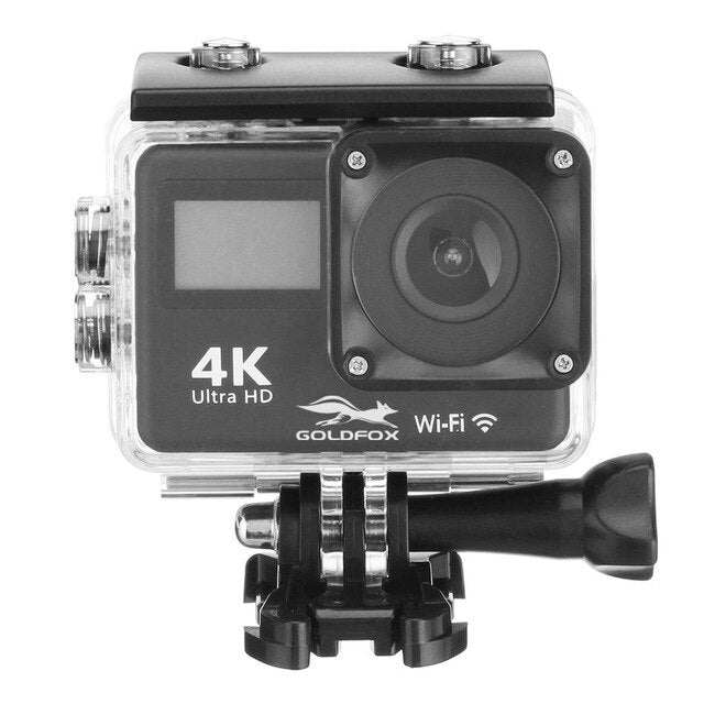Ultra HD 4K Action Camera WiFi Remote Control Sports Video Camcorder DVR DV Go Waterproof Pro Camera 2 inch Touch Screen Cam