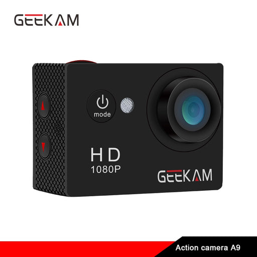 Original GEEKAM A9 action camera go Mini camaras deportivas bike video camera waterproof 1080P/15fps 720P HD outdoor sports pro