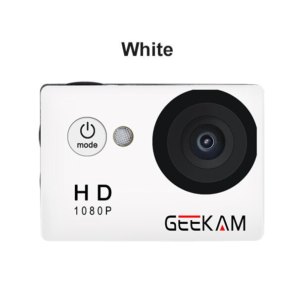 Original GEEKAM A9 action camera go Mini camaras deportivas bike video camera waterproof 1080P/15fps 720P HD outdoor sports pro