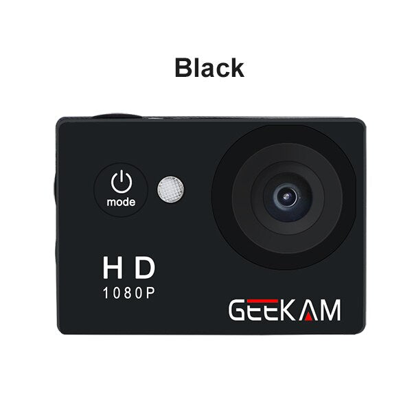 Original GEEKAM A9 action camera go Mini camaras deportivas bike video camera waterproof 1080P/15fps 720P HD outdoor sports pro